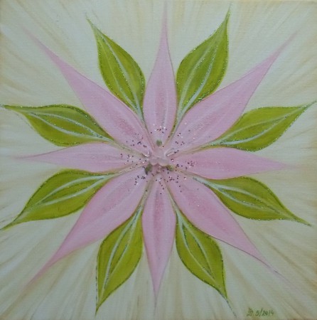 96 Láska 2 (růženín,křišťál,olivín)